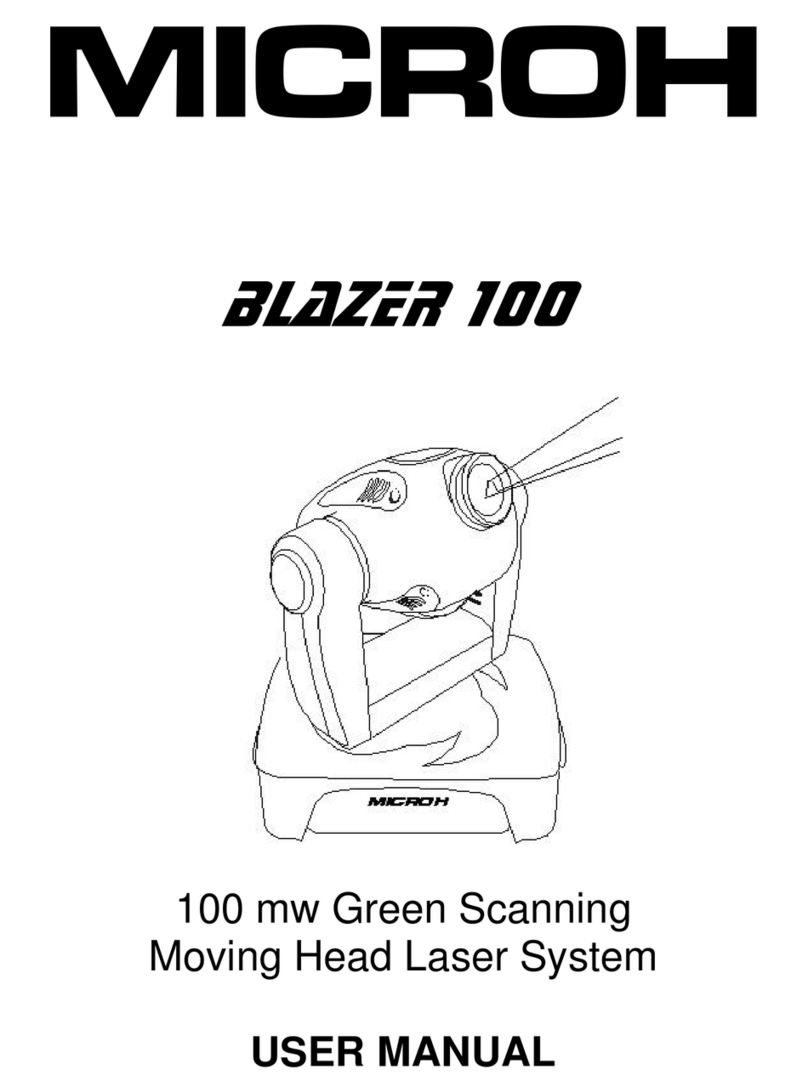 Microh Blazer 100 User manual