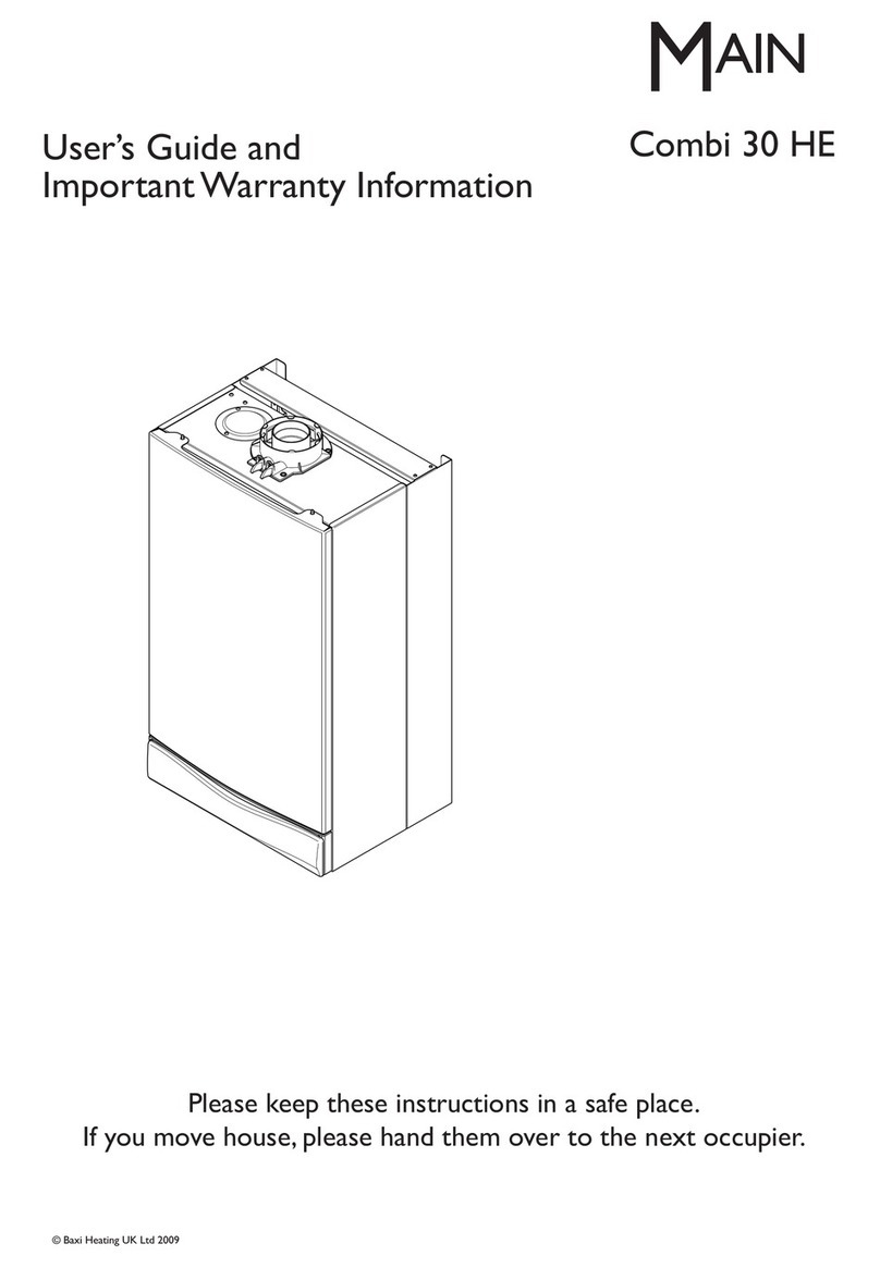 Main Combi 30 HE User manual