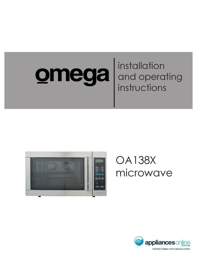 Omega OA 138X User manual