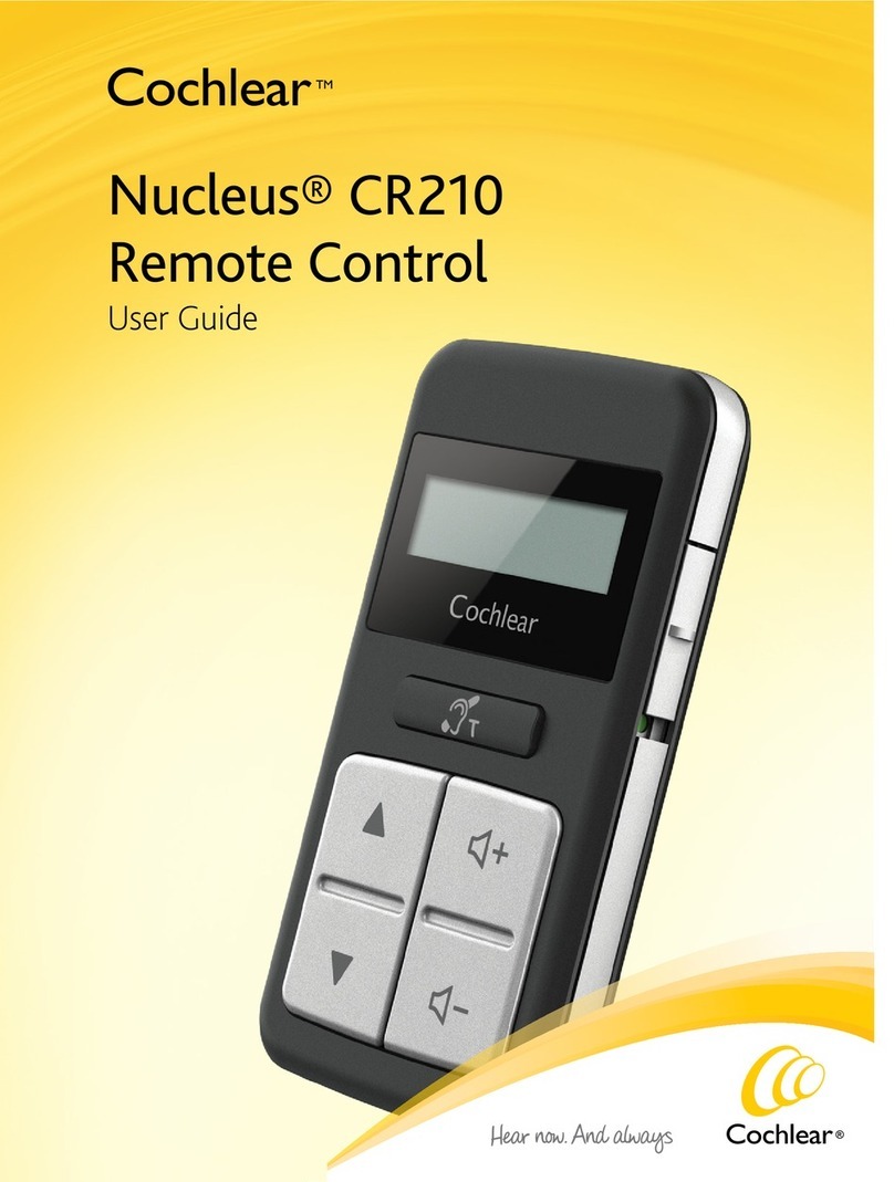 Cochlear Nucleus CR210 user guide
