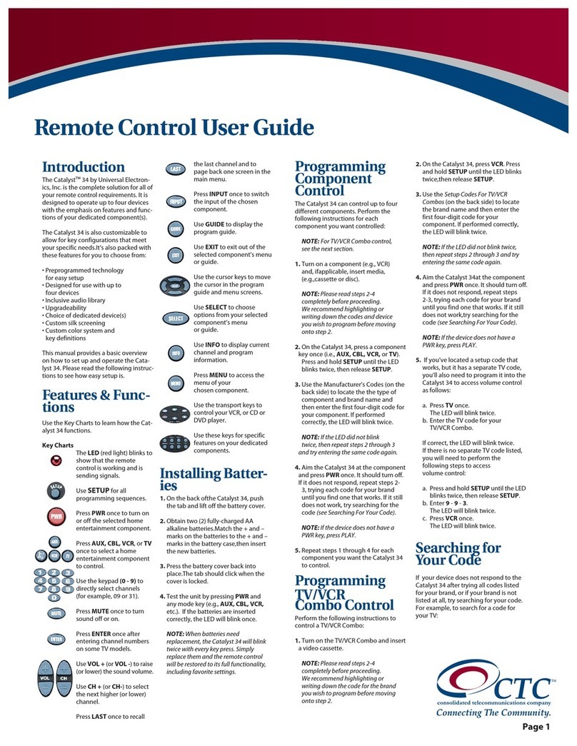 Catalyst The Catalyst 34 user guide