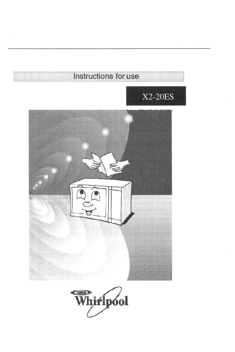 Whirlpool X2-20ES User manual