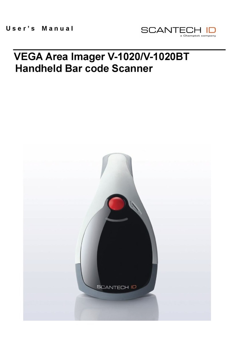 Scantech VEGA V-1020 User manual