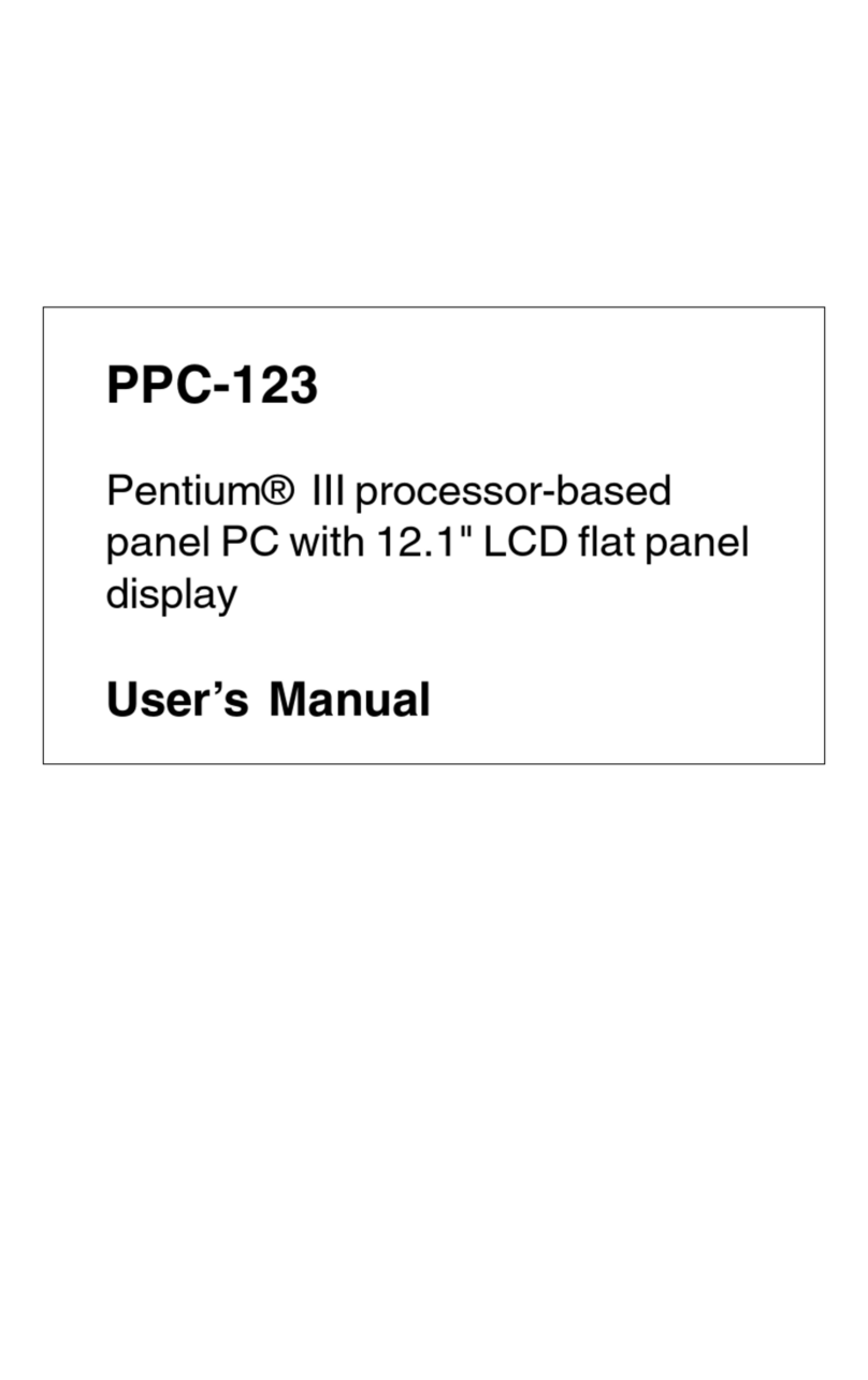 Advantech PPC-123 User manual