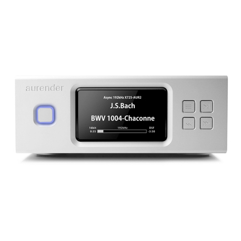 Aurender X100L User manual