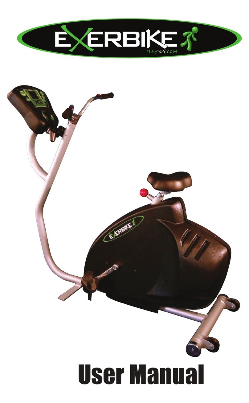 Hoggan Sprint eXerbike user manual