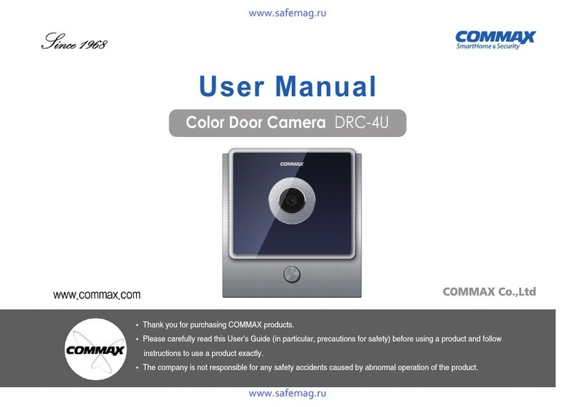 Commax DRC-4U user manual
