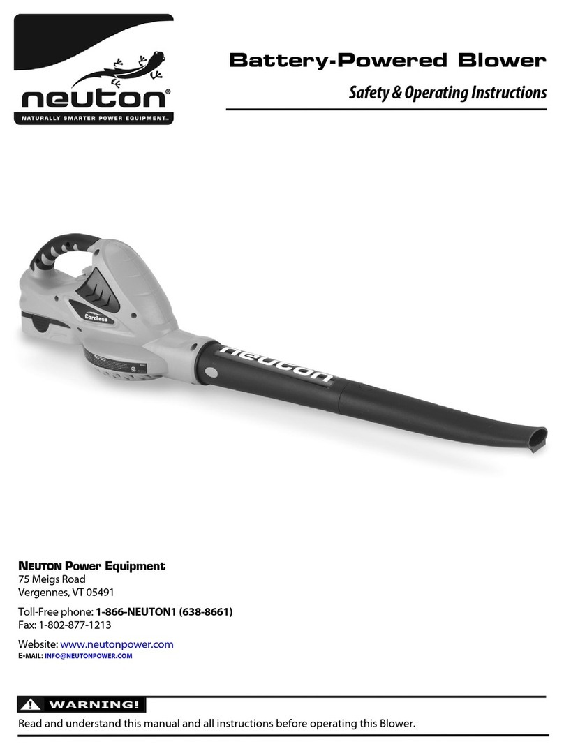 Neuton Battery-Powered Safety & Operating Instructions