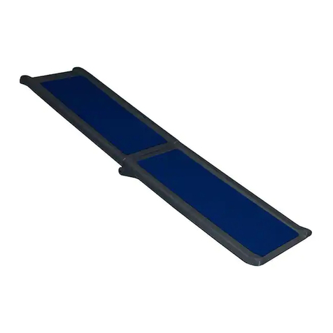 Pet Gear ALL-WEATHER Full Length Bi-Fold Pet Ramp instruction manual