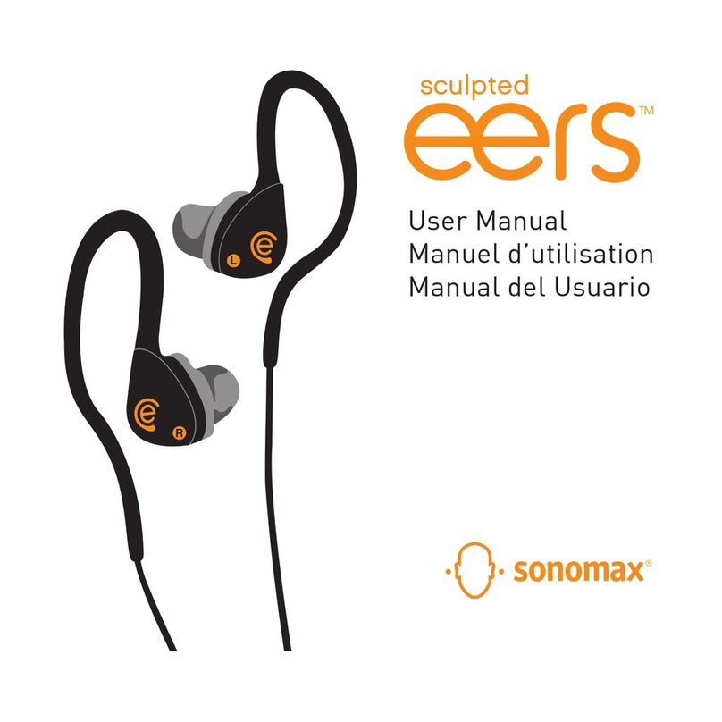 Sonomax sculpted EERS User manual