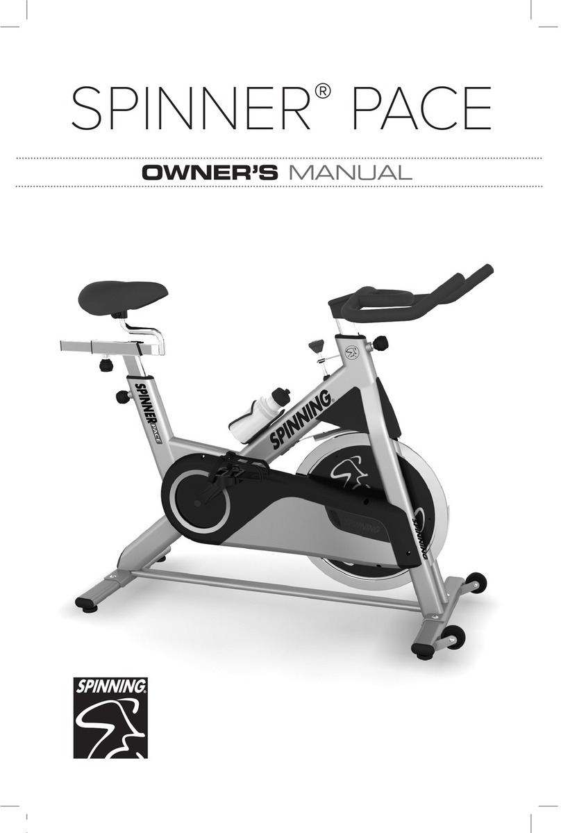 Spinning spinner pace User manual