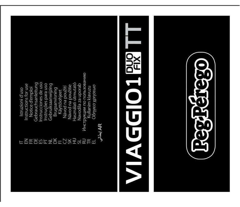 Peg-Perego Viaggio 1 Duo-Fix TT User manual Peg-Perego Viaggio 1 Duo-Fix TT User manual
