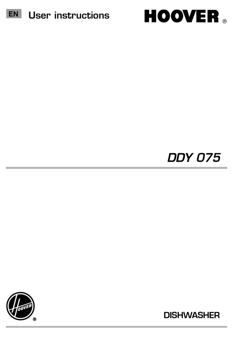 Hoover DDY 075 User manual