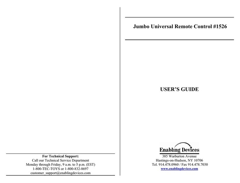 Enabling Devices Jumbo 1526 user guide