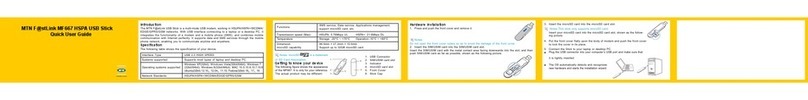 MTN FastLink MF667 Quick user guide