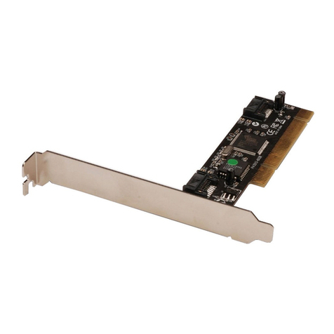 Digitus Serial ATA RAIDPCI Card User manual