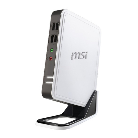 MSI Wind Box DC110 User manual
