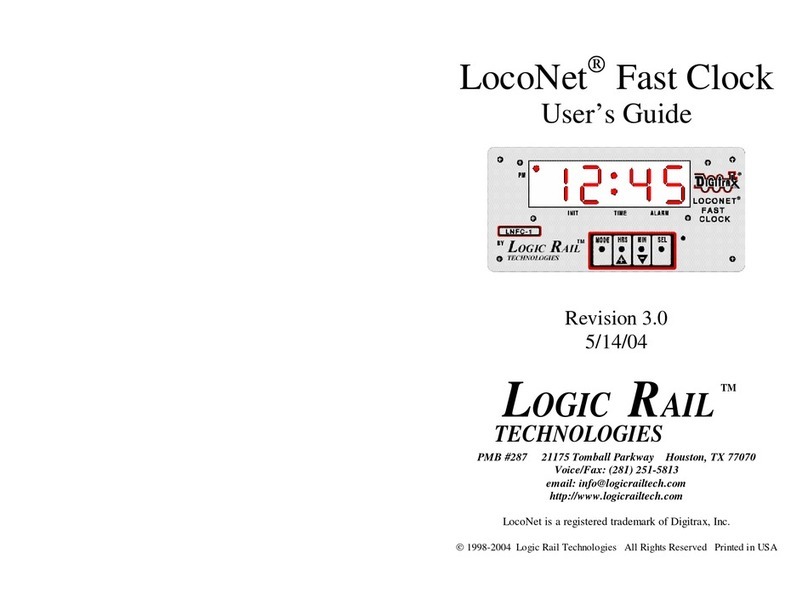 LOGIC RAIL LocoNet user guide