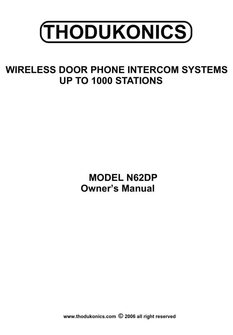 Thodukonics N62DP owner's manual