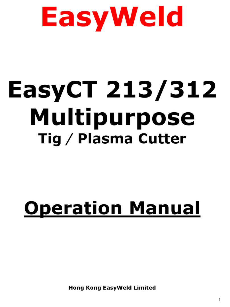 Hong Kong Easyweld EasyCT 213 Operation manual