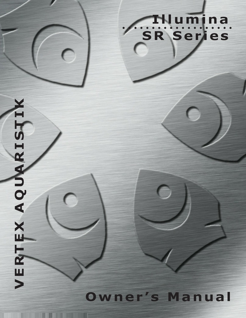 Vertex SR Series owner's manual