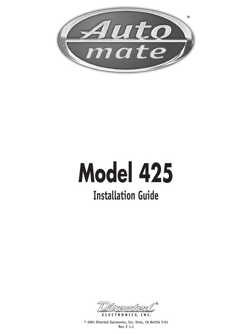Auto Mate 425 installation guide Auto Mate 425 installation guide