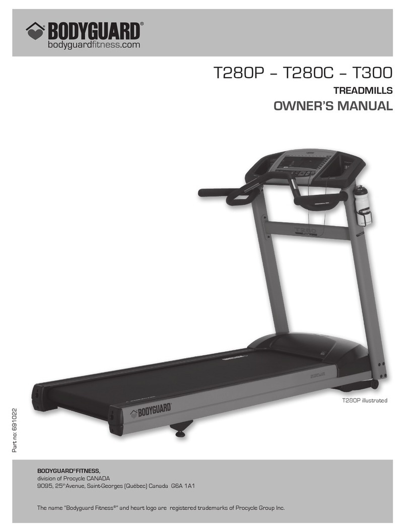 Bodyguard T280P owner's manual