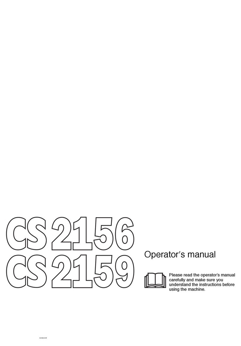 Jonsered CS 2156 User manual
