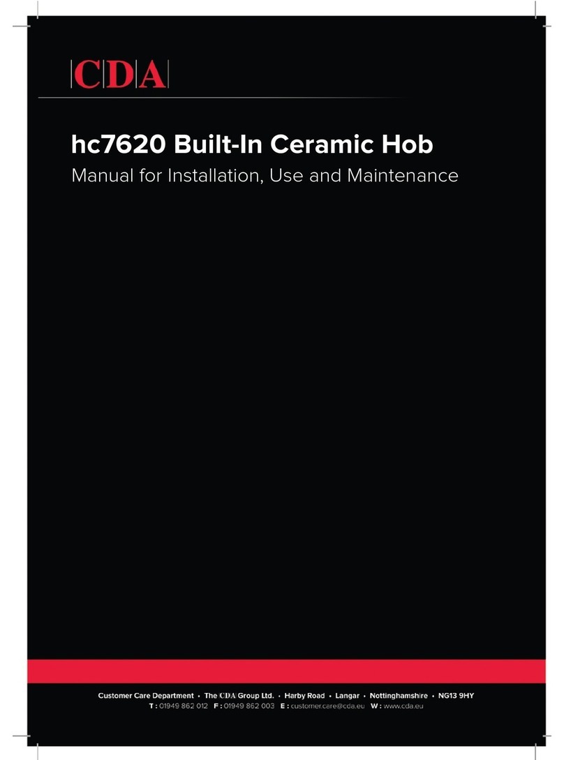 CDA hc7620 Reference manual