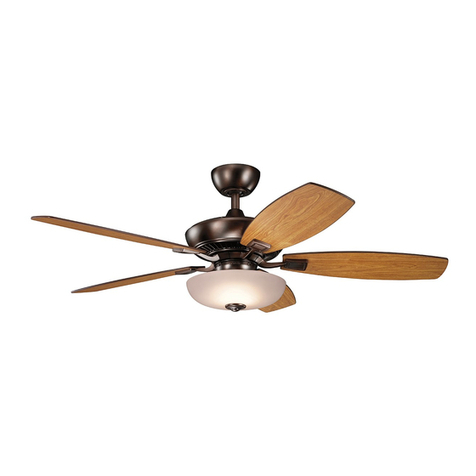Kichler Lighting 52" Canfield Pro User manual Kichler Lighting 52" Canfield Pro User manual
