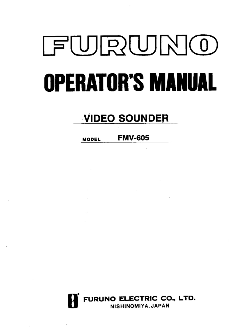 Furuno FMV-605 User manual