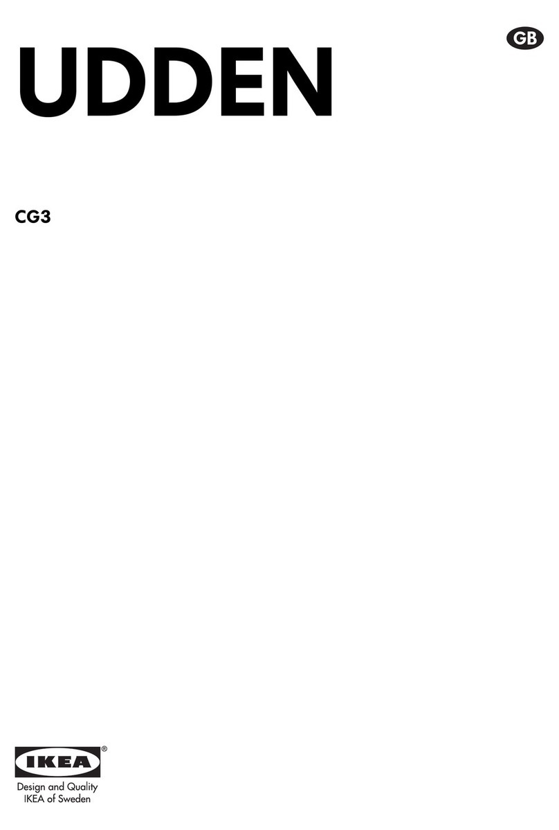IKEA UDDEN CG3 user manual