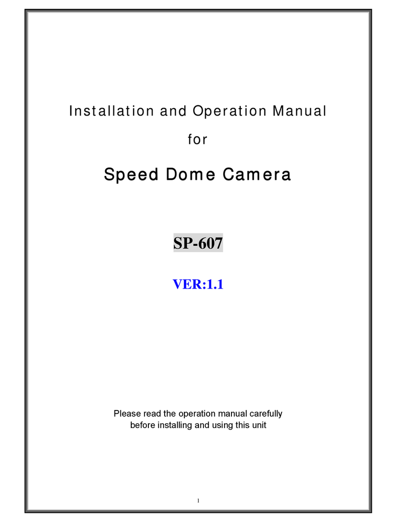 CCTvstar SP-607 User manual