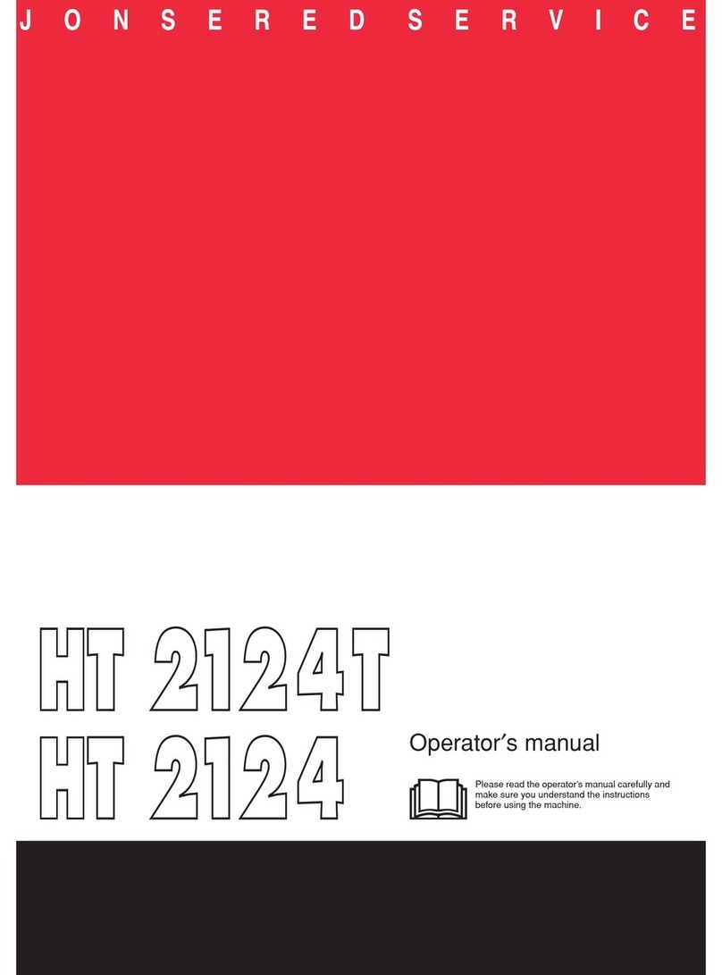 Jonsered HT 2124 User manual