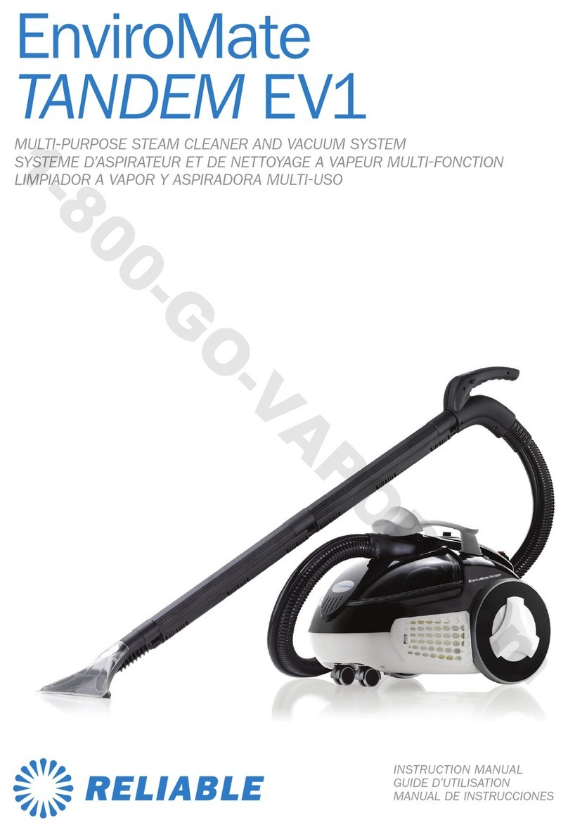 Reliable EnviroMate TANDEM EV1 User manual