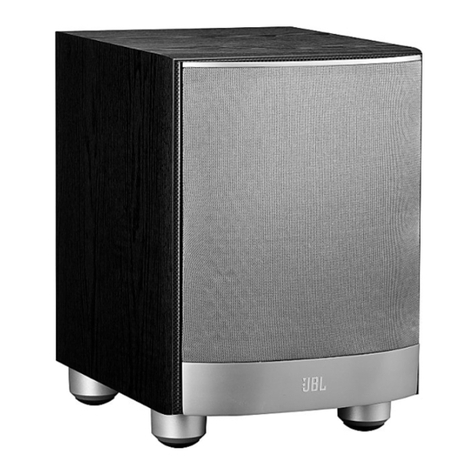 JBL Balboa SUB10 Service manual