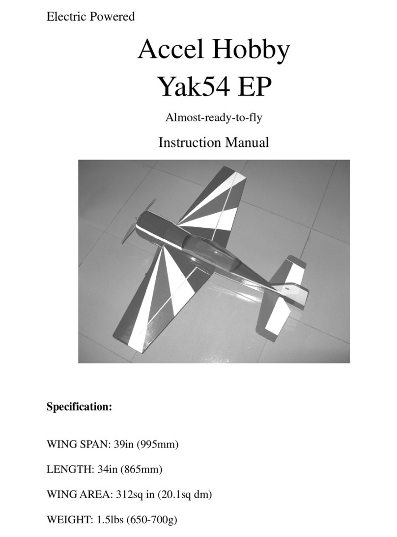 Accel Hobby Yak54 EP User manual
