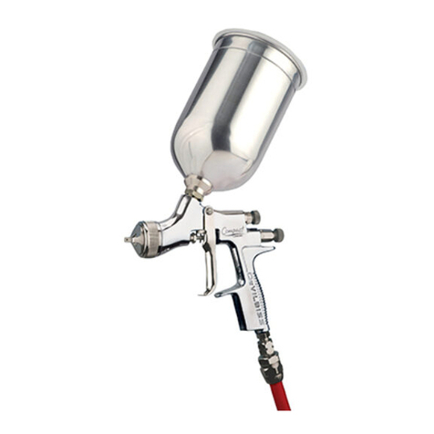 DeVilbiss HVLP Gravity Feed Spraygun User manual
