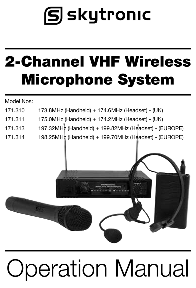 SKYTRONIC 171.310 Operation manual