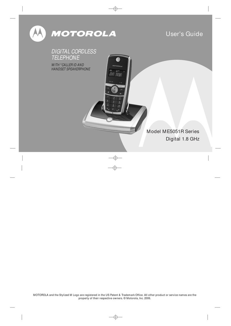 Motorola ME5051-1 User manual