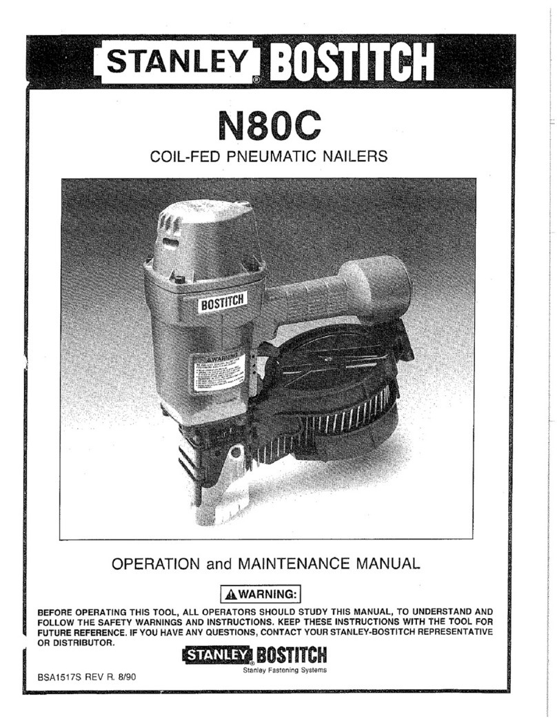 Stanley N80C User manual