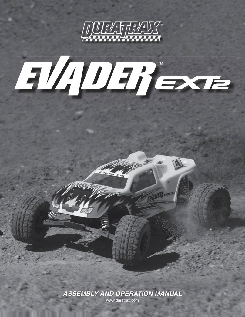 Duratrax Evader EXT2 Installation and operating instructions