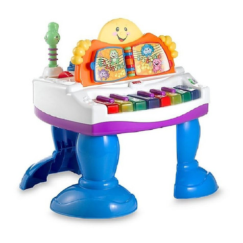 Fisher-Price Laugh & Learn J9163 instruction sheet