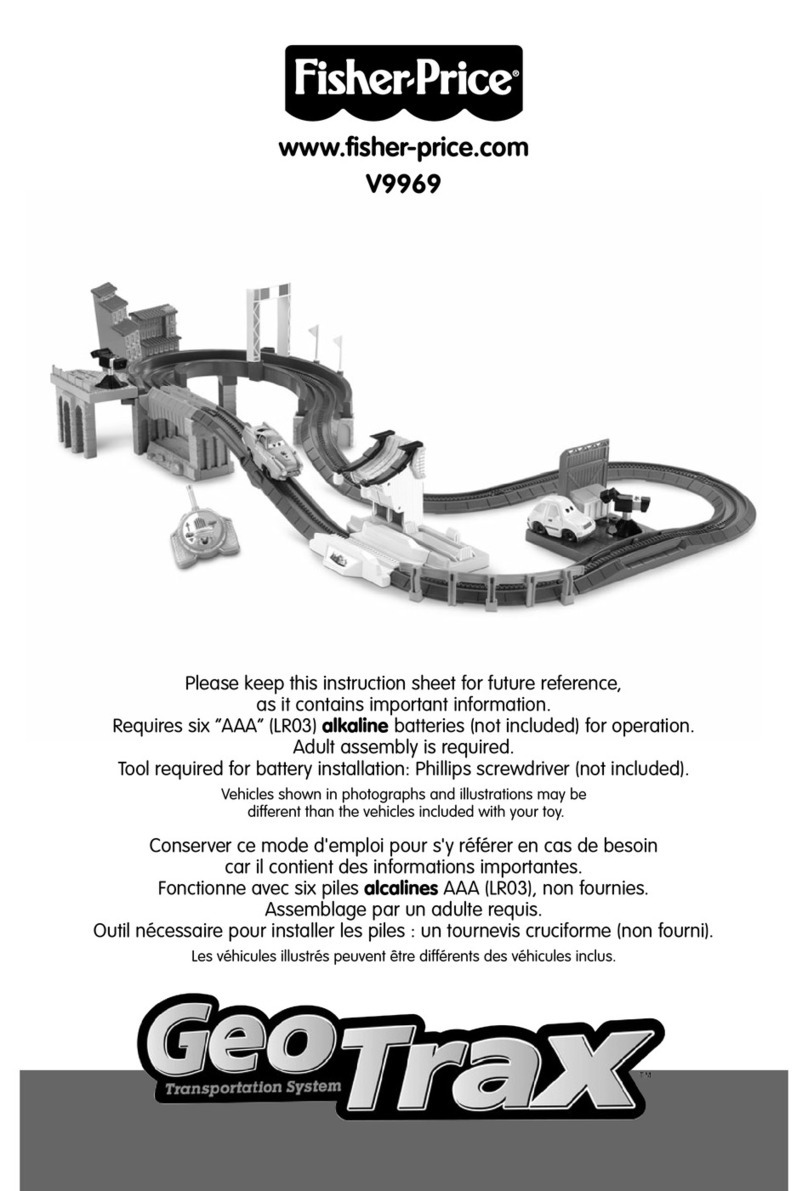 Fisher-Price GeoTrax V9969 instructions Fisher-Price GeoTrax V9969 instructions