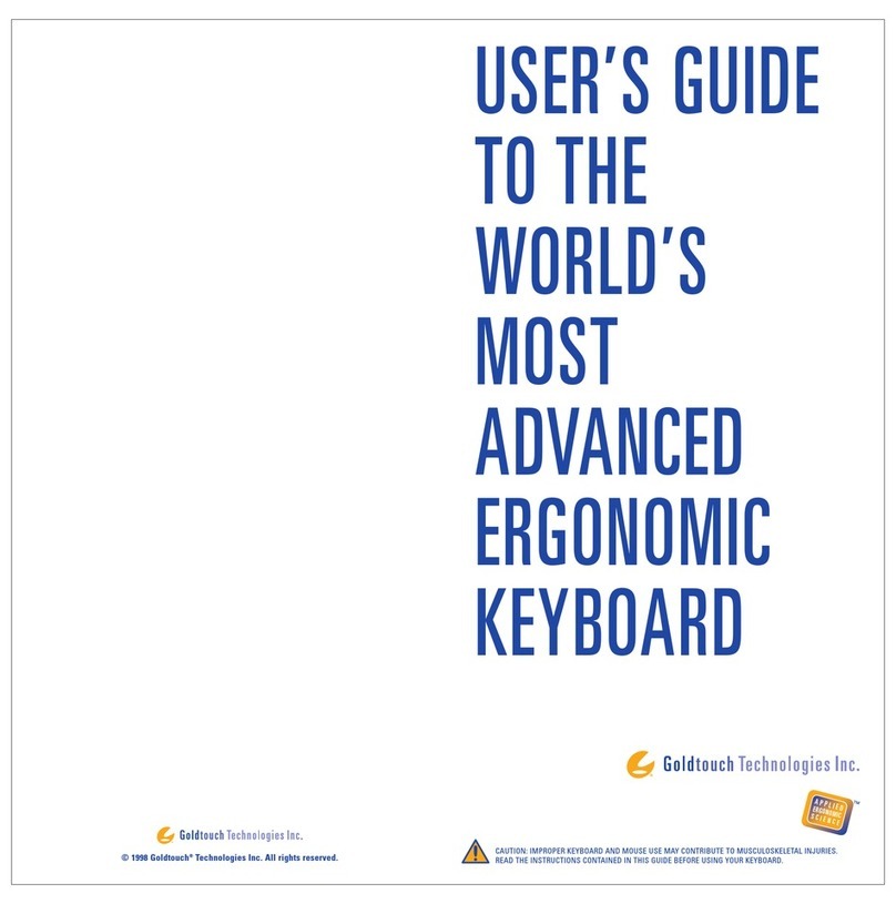 Goldtouch V2 user guide