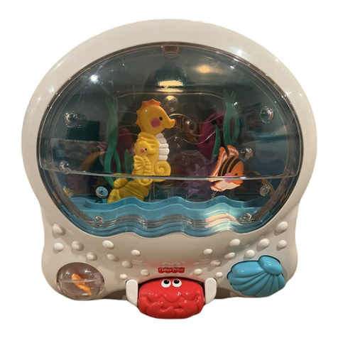 Fisher-Price Ocean Wonders Aquarium H6318 User manual
