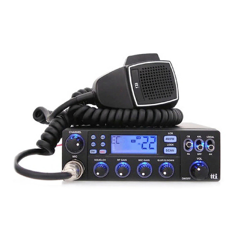 TTI Freequency TCB-880 User manual
