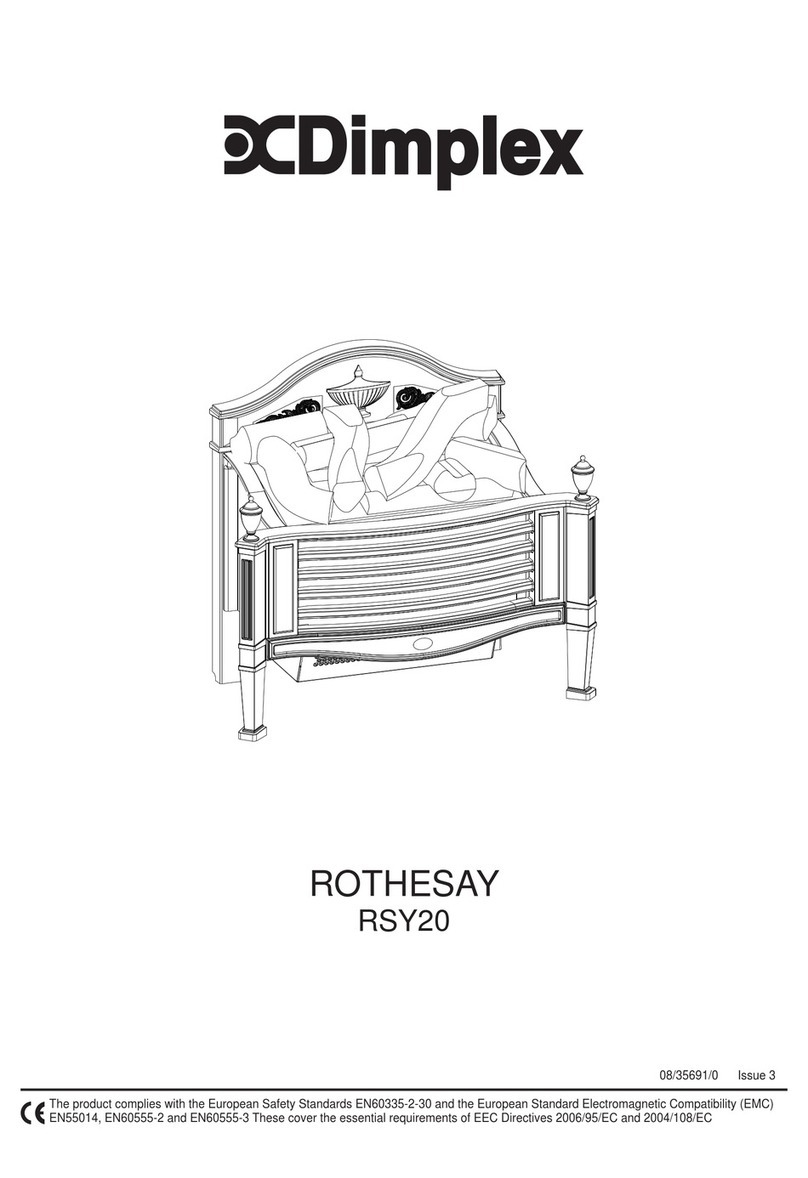 Dimplex ROTHESAY RSY20 user manual