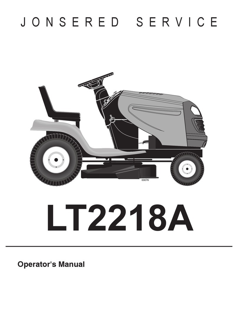 Jonsered LT2218A Operator's manual