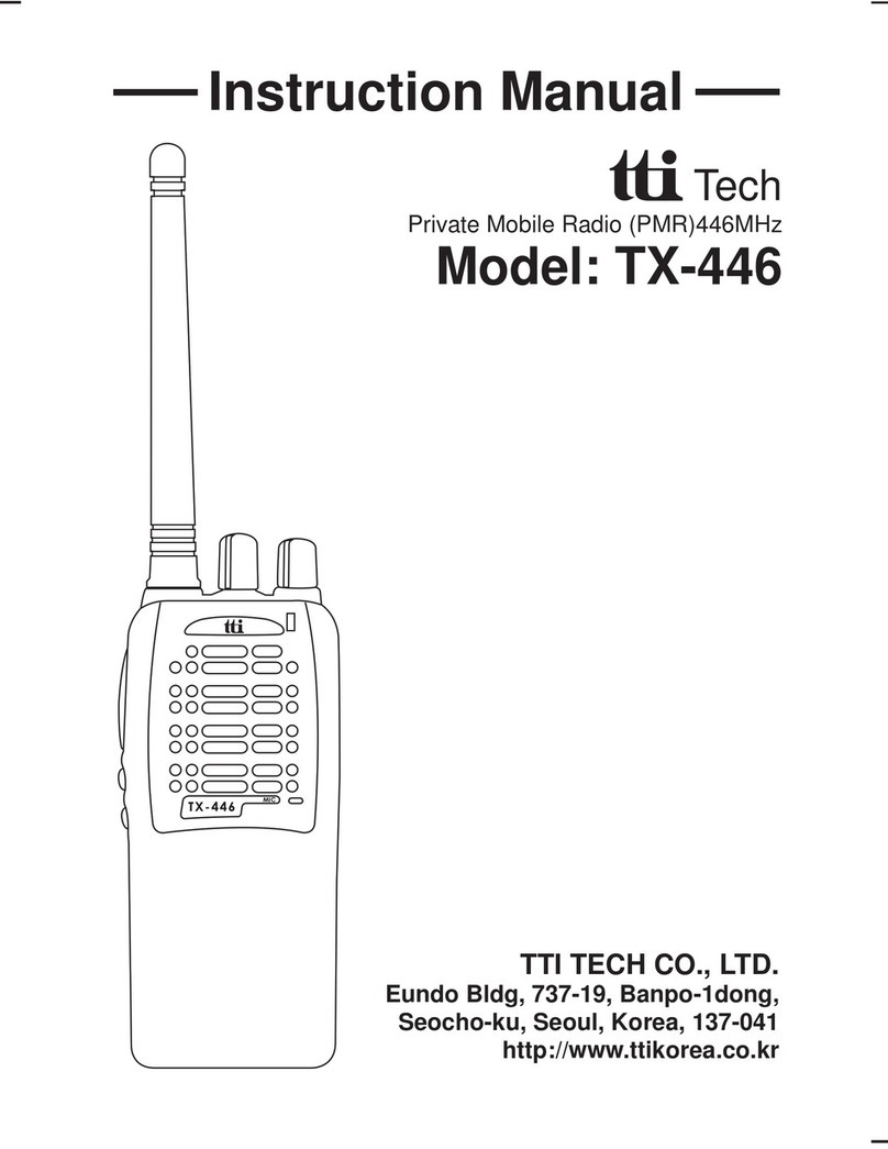 TTI TX-446 instruction manual